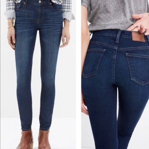 Madewell High Riser Skinny jeans